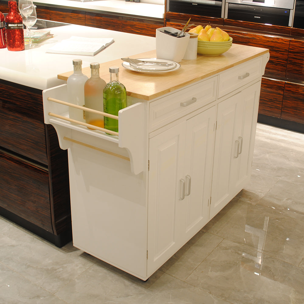 Kitchen Island & Kitchen Cart Mobile Kitchen Island
